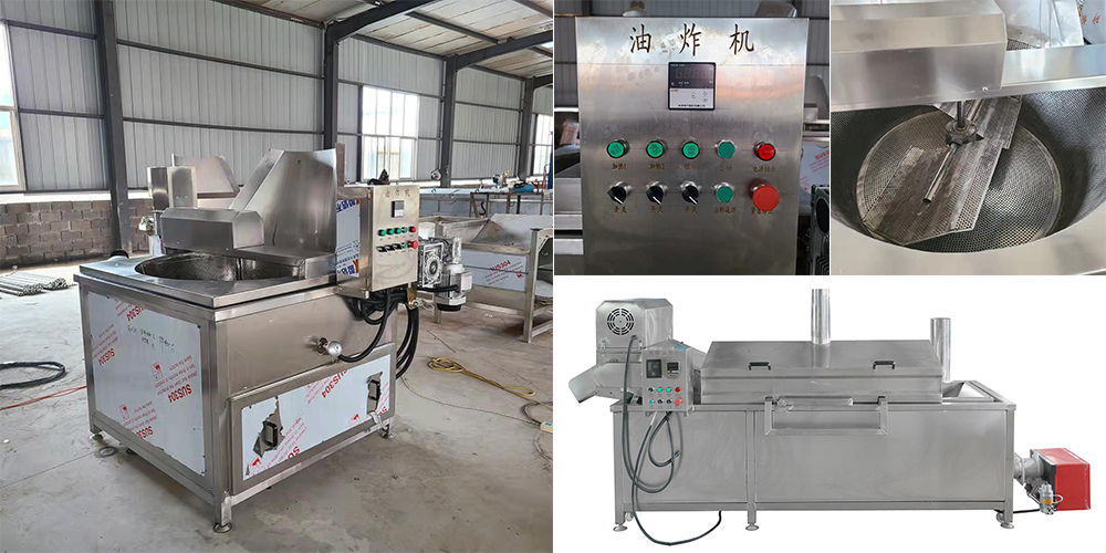 Deep Frying Instruments Automatic Deep Fryer Machine exported to the United States – Henan ...