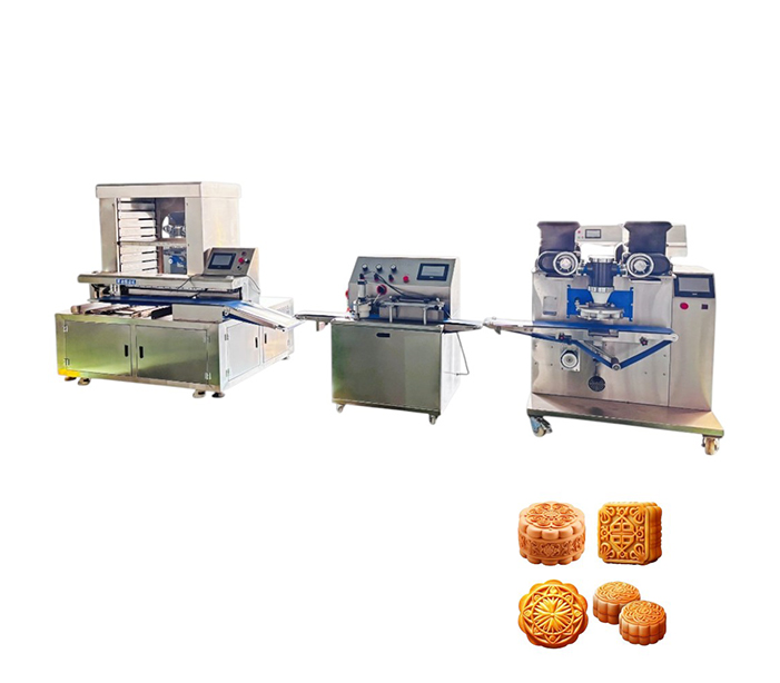 Multifunction filling pastry production line