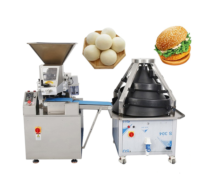 Bakery Bread Dough Divider and Rounder Machine