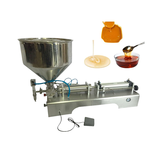 Pneumatic Single Head Paste Filling Machine