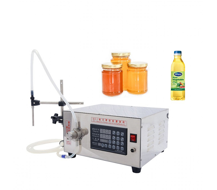 Magnetic pump liquid filling machine