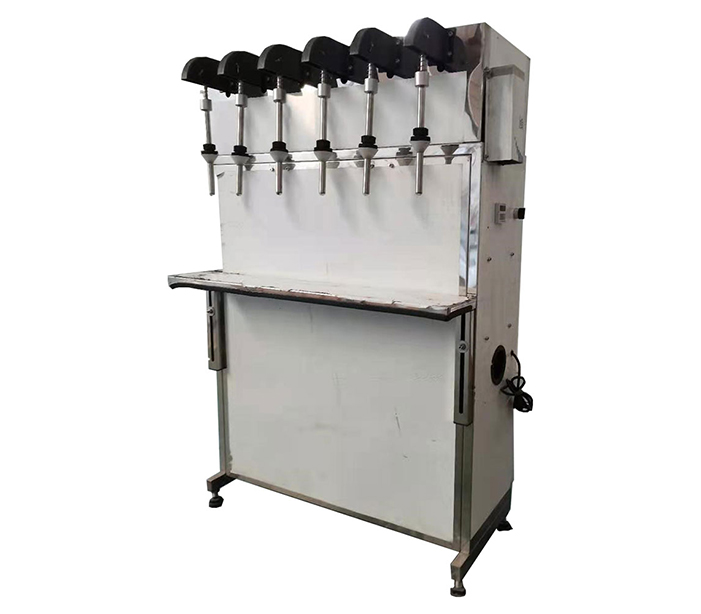6 head siphon filling machine