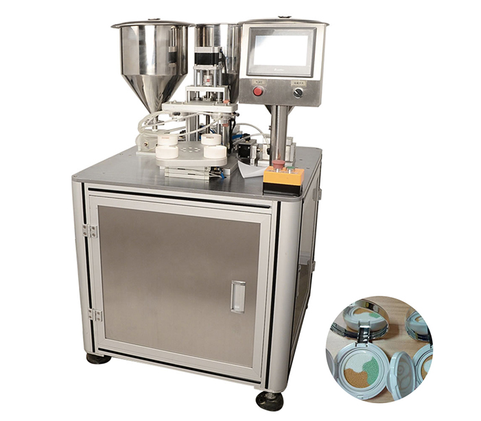 Air cushion foundation filling machine