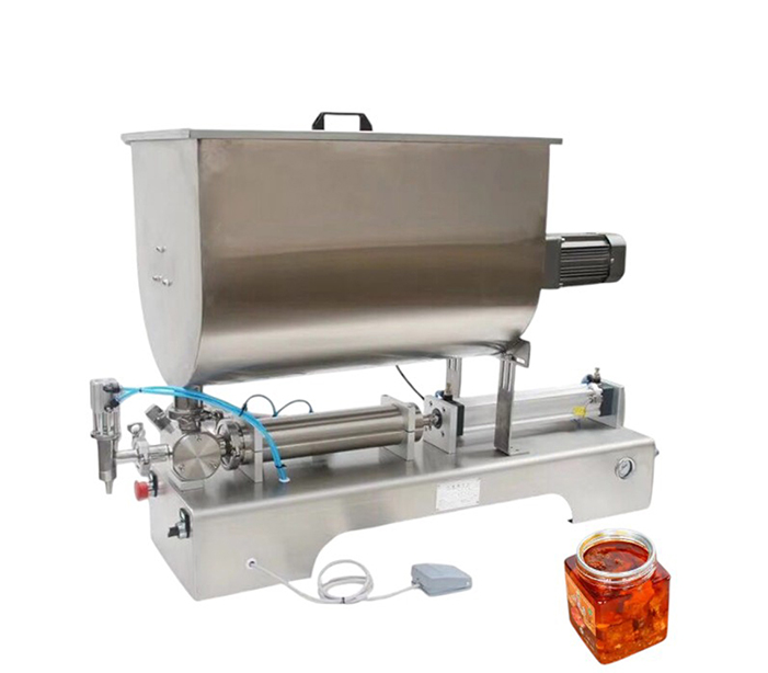 U-shaped horizontal paste filling machine