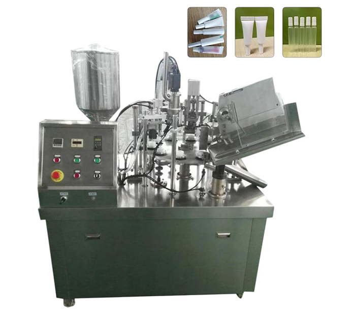 Half automati hose filling and sealing machine