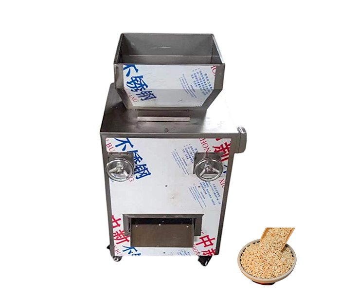 Nut crushing cutting machine