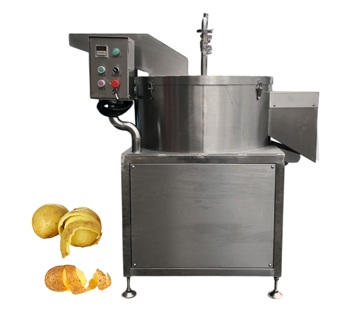 Imitation handmade potato peeling machine